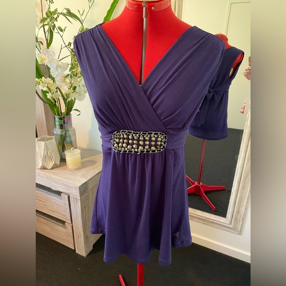 Tops - (💰3 for $15) Size 16, Target sleeveless purple Tunic Top